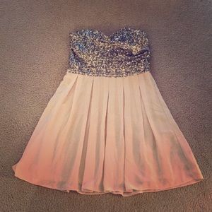 Sequin short dress